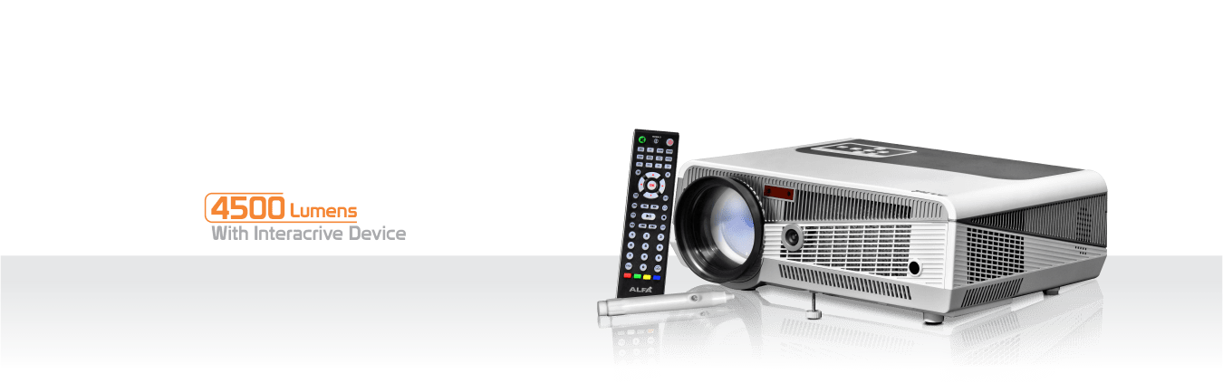 4500 lumens with Interactive Device